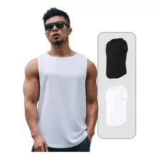 2pz Playera Deportiva Musculosa Tank Top Seco Rápido Gym