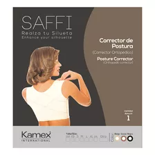 Corrector De Postura Saffi Talla M Beige X 1und