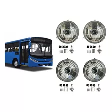 Kit Farol Ônibus Caio Apache Vip Ii Orig Fortluz 2009 Vidro