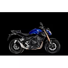 Moto Honda Cb 500f Azul 2024 2024 0km Com Garantia