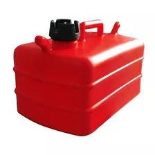 Tanque De Combustível Vermelho 12 Lt Barco Lancha Veleiro