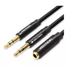 Cable Audio Vention 3.5mm Mic/audio A Auxiliar Audifono 30cm