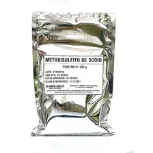 Metabisulfito De Sodio Alta Pureza 500 Gramos