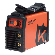 Soldadora Inverter 100a Igtb Display Digital Kushiro Color Naranja