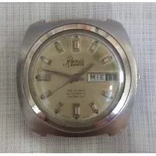 Reloj Renis Geneve As 2065 25 Rubi Dble Calendario P/reparar