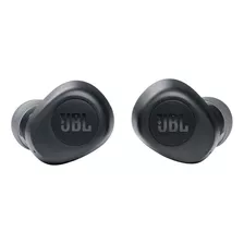 Auriculares In-ear Gamer Inalámbricos Jbl Wave 100tws Jblw100tws Black Con Luz Led