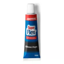 Silicona De Parabrisas Superflex Loctite Negra 50ml 