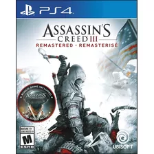 Assassins Creed Iii Remastered Ps4 Midia Fisica