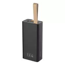 Batería Externa Power Bank 30000 Mah Pd 66w Quick Charge