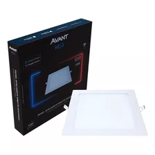 Painel Plafon Led Neo Wifi Emb Quad 22 18w Am2700k-br6500k 