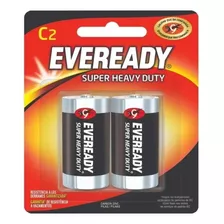 Pila Eveready Carbon Zinc C Blister 2 Unidades