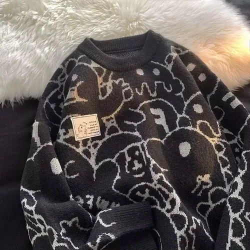 Primera imagen para búsqueda de saco cardigan animal print