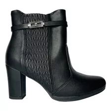 Botas Mujer Botinetas Piccadilly Taco 7cm Alto Clásic 130224