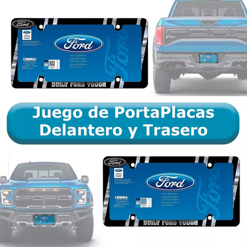 Portaplacas Delantera/trasera Origi Ford Thunderbird 3.9 01 Foto 3