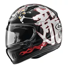 Casco De Moto Color Negro Talla Xxl Marca Arai