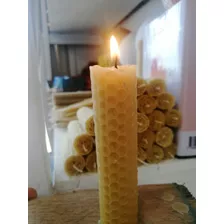 Velas De Miel Con Laminas De Cera De Abeja. Pack X 25 