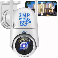2nlf® Wifi6 5g/2.4g Cámara De Seguridad Exterior Ultra Hd 2k
