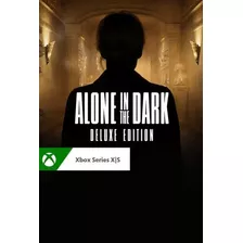 Alone In The Dark Deluxe Pre Order Xbox Series Xls Code 25