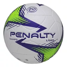 Bola De Futebol Campo Penalty Lider Com Bomba Cor Verde