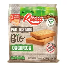 Pack X6 Pan Tostado Bio Orgánico Riera X 200gr