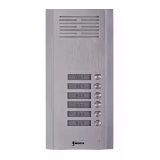 Panel Siera 6 Pulsadores - Electrocom - 