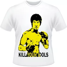 Baby Look Camisetas Kill Your Idols Bruce Lee - Che Guevara