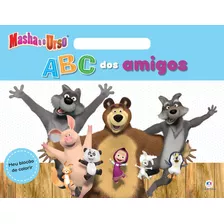 Masha E O Urso - Abc Dos Amigos, De Blanca Alves Barbieri, Paloma. Série Meu Blocão De Colorir Ciranda Cultural Editora E Distribuidora Ltda., Capa Mole Em Português, 2021