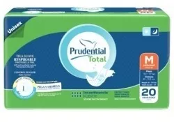 Pañal Prudential Total Paquete X 20uds