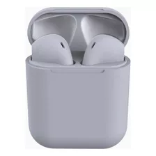 Audífono Inalámbrico Bluetooth Inpods 12 Manos Libres 5.0 Color Gris