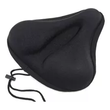 Cubre Sillin Asiento Bicicleta Acolchado Gel Grande Ancho #2