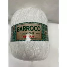 Barroco Max Color Branco 452m 400gr Círculo Crochê 6 Fios