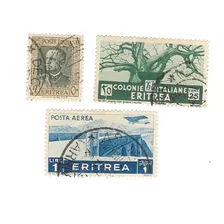 Lt1260. Estampillas De La Colonia Italiana En Eritrea. 1931