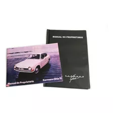 Manual Do Proprietário Karmann Ghia Tc 1970 + Capa E Brinde