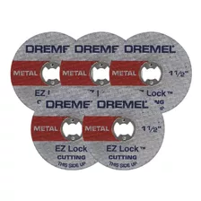 Kit 5 Discos De Corte P/ Metal 1.1/2 Dremel Ez456