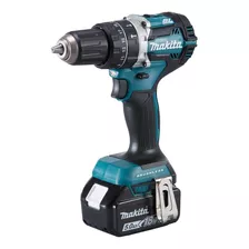 Furadeira Martelete Parafusadeira Sem Fio De 13mm Makita Dhp484rfe 18v + Acessório Com Maleta De Transporte 110v/220v