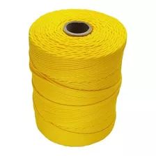 Corda Nylon Seda Trançada 2,5mm C/ 286mts - Cordaville Cor Amarela