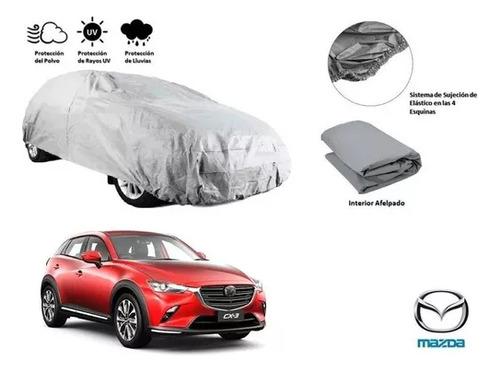 Lona Cubre Polvo Granizo Para Suvs Mazda Cx 3 2019 Foto 2