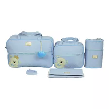 Kit Bolsas De Bebê Mala De Maternidade Menina(o)4pçs+brinde 