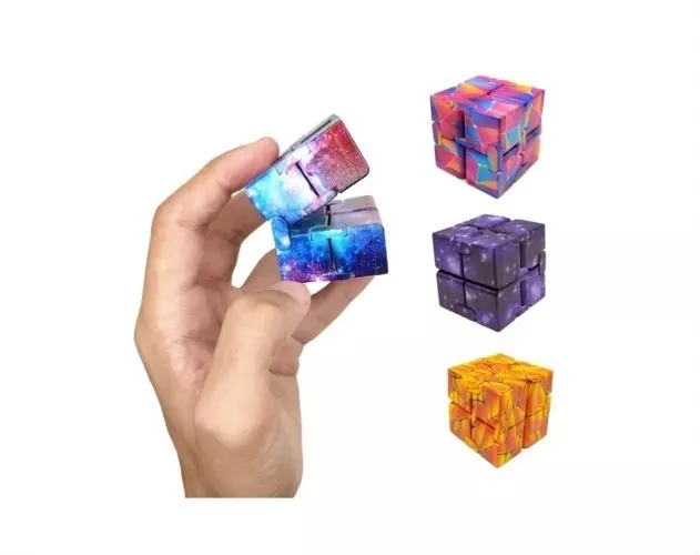 Cubo Infinito Figdet Toys Brinquedo Feed Anti Stress 