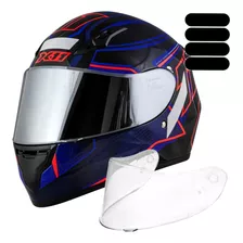 Capacete X11 Trust Pro 11 Com Viseira Extra Mais Brinde 