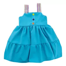 Vestido Solto Menina Luxo Diva Infantil Verão Blogueirinha