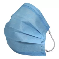 Cubreboca Tricapa Azul Paquete De 300 Piezas