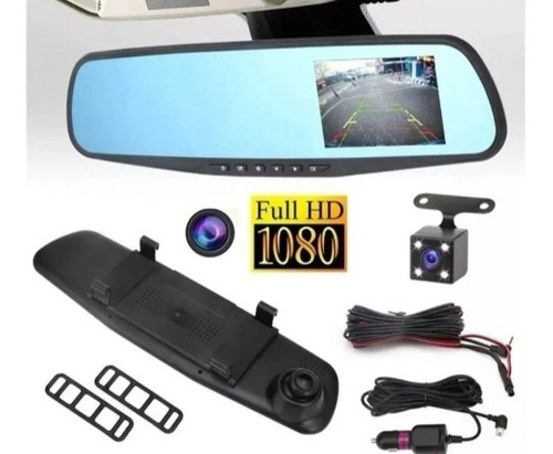 Dupla Sensor Retroceso + Retrovisor Camara Honda Crx Foto 3