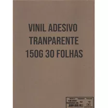 30 Folhas Papel Vinil Filme Adesivo 150g A4