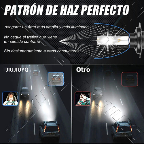 Kit Faros Luz Led H7 Hb4 14000lm Para Seat Haz Alta/baja Foto 2