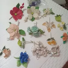 Ramos De Flores Surtidos Porcelana Fria Lote X 15 Fiestas