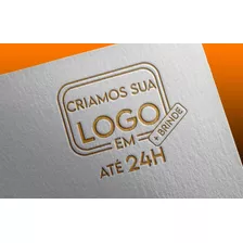 24h Logomarca Logotipo Criação Marca Criar Logo Fazer