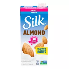 Bebida Almendras Silk X 946 Ml Vainilla Sin Endulzar Prd119