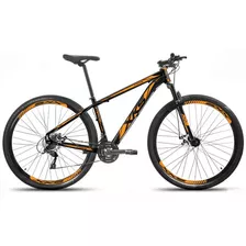 Bicicleta Aro 29 Xks Quadro Aluminio Freio Disco 24 Marchas Cor Preto/laranja Tamanho Do Quadro 19