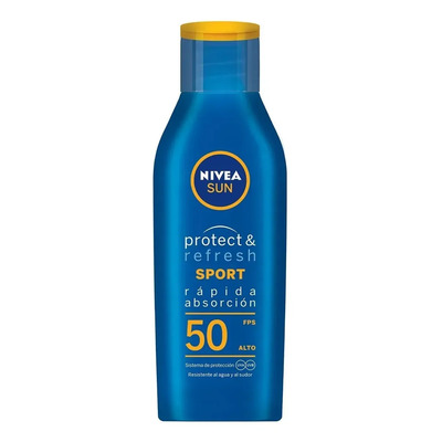 Protector Solar Corporal Nivea Sun Protect & Refresh Sport En Loción Fps 50+ ...
